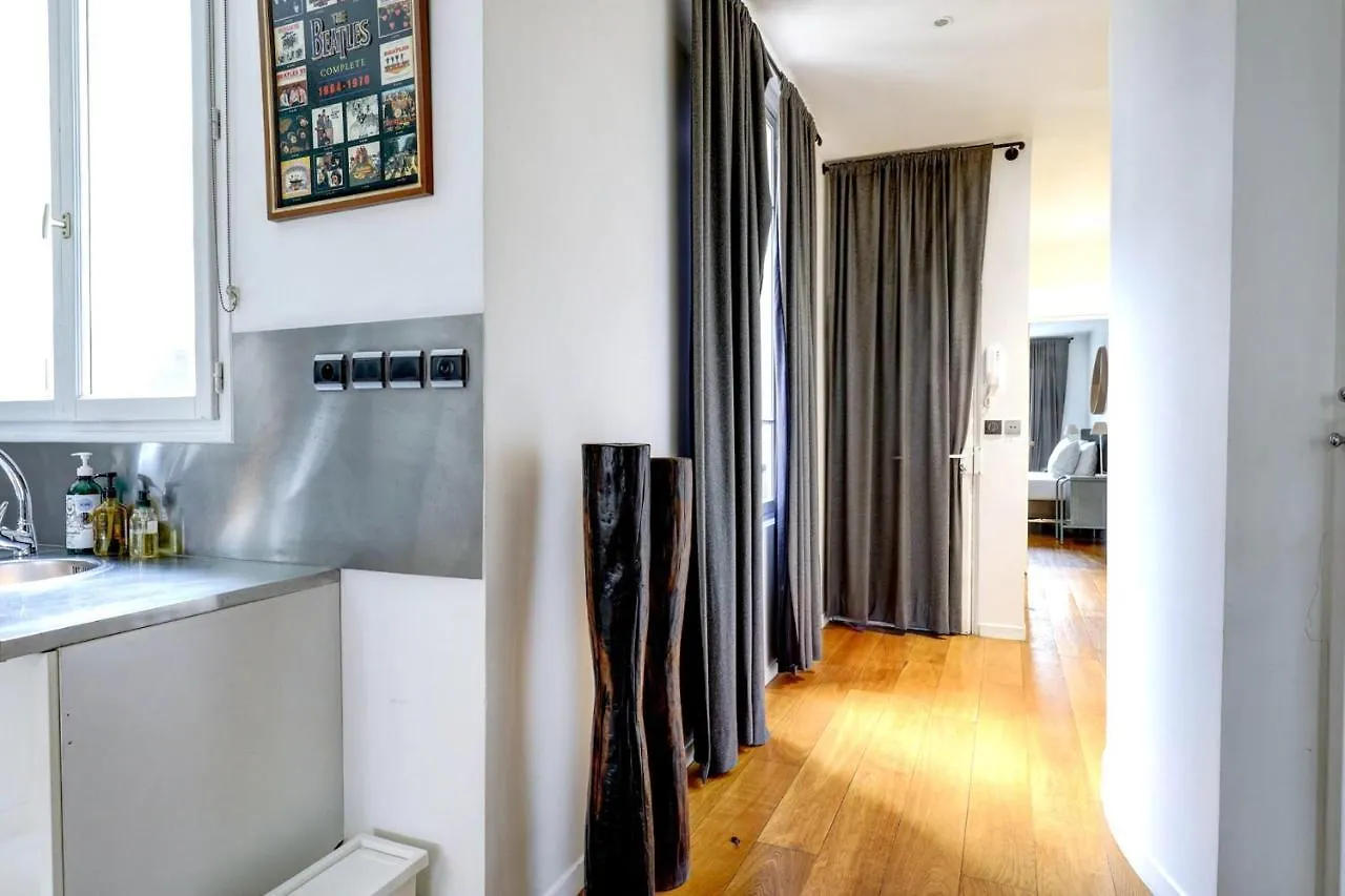 Paris Montorgueil Quarter City Apartment Fransa